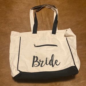 Bride beach bag